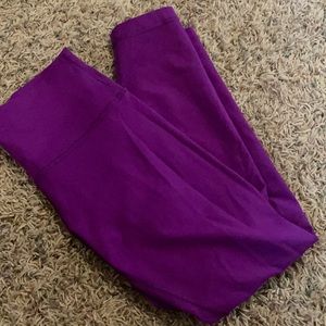 High waisted leggings